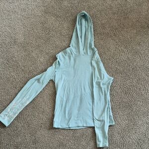 REI Women's Sky Blue Long Sleeve Hoodie